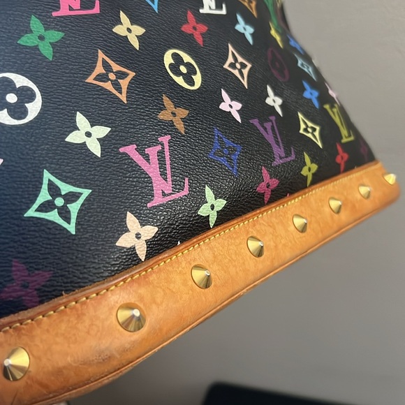Louis Vuitton Monogram Multicolor Coated Canvas Top Handle Bag - Picture 10 of 16